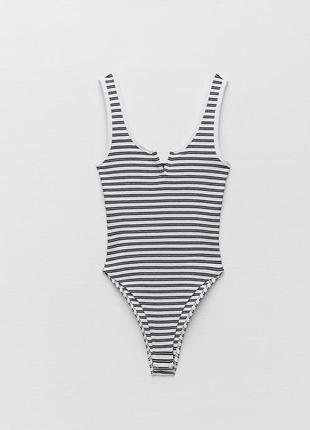 Боді бодік zara смугастий