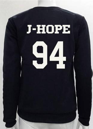 Свитшот с принтом j-hope 94 / bts (5343_1812)