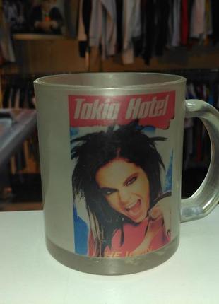 Чашка скляна білл каулітц tokio hotel токіо хотел (zg0003)