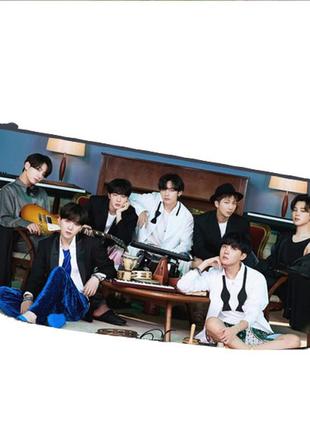 Пенал школьный bts bangtan boys бтс двухсторонний 22х11 см (pn_0011)