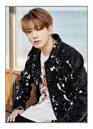 Постер плакат чонгук bts army 42*29см а3 (poster_569)