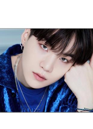 Постер плакат шуга bts bangtan boys on 42х29 см а3 (poster_0549)