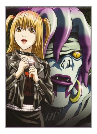 Постер плакат аніме міса зошит смерті death note 42х29 см а3 (poster_0118)