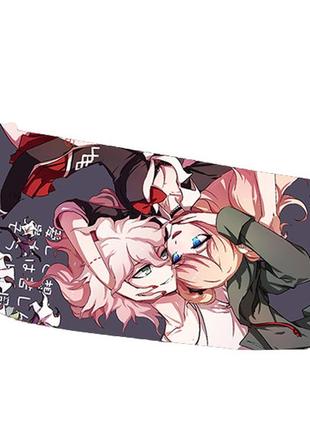 Пенал шкільний аніме данганронпа школа відчаю двосторонній 22х11 см (pn_0130)