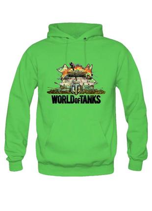 Толстовка, худи с капюшоном world of tanks (5343_1790)