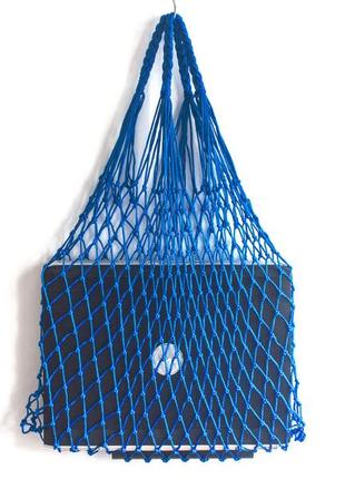 Авоська - cord bag - міцна велика сумка - сумка для покупок - еко сумка -1 фото