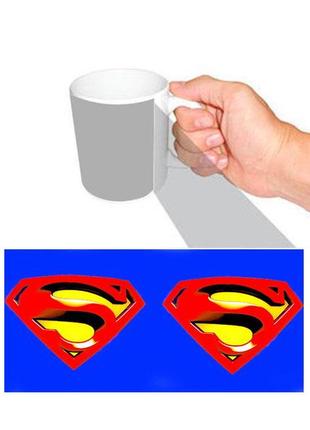 Чашка біла супермен dc комікс (z1197)