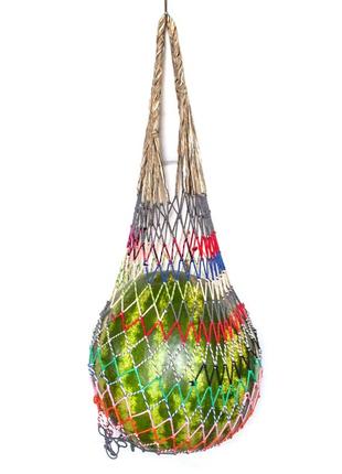 Еко сумка - шоппер сумка - сумка для кавуна - ексклюзивна французька сумка - овочева сумка1 фото