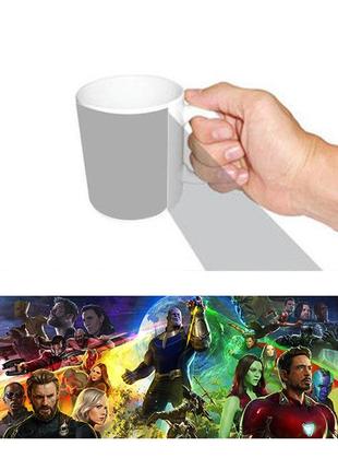 Чашка біла аніме макіма людина-бензопила chainsaw man (z0783)