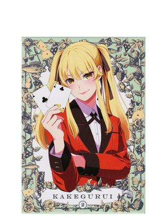 Постер плакат аниме безумный азарт мэари саотомэ kakegurui а3 42*29см (poster_ 252)