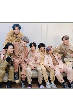 Постер плакат bts bangtan boys on 42х29 см а3 (poster_0542)