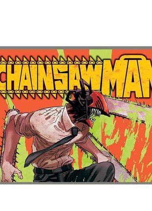 Постер плакат человек бензопила chainsaw man а3 42*29см (poster_483)