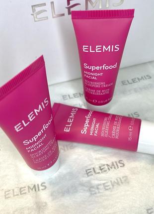 Elemis superfood midnight facial нічний крем