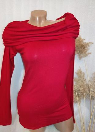💝 гарний святковий червоний светр 💖