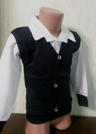 Рубашка обманка  для мальчика