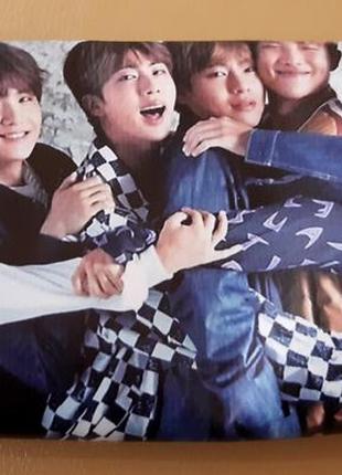 Пенал шкільний bts bangtan boys бтс двосторонній 22х11 см (pn_0025)