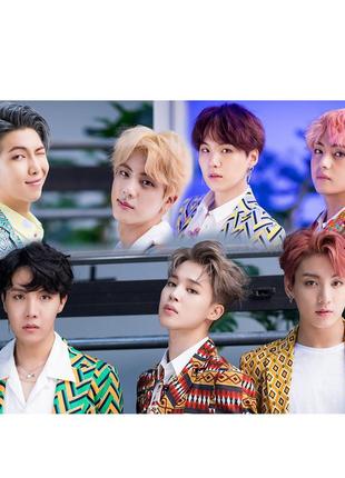 Постер плакат bts бтс bangtan boys 42х29 см а3 (poster_0590)