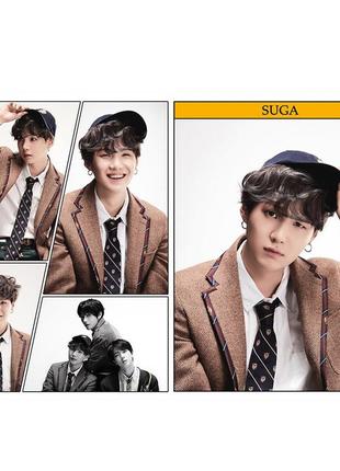 Постер плакат шуга bts bangtan boys on 42х29 см а3 (poster_0014)