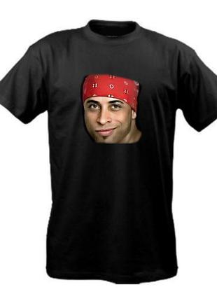 Футболка рикардо милос ricardo milos (белая, черная, синяя, красная) (f0022)