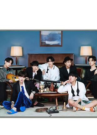 Постер плакат bts bangtan boys on 42х29 см а3 (poster_0521)