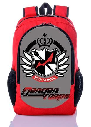 Рюкзак с принтом аниме данганронпа: школа отчаяния danganronpa (g0123)