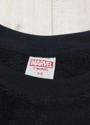 Флісовий світшот/ толстовка/ тепла кофта marvel від primark розмір xs5 фото