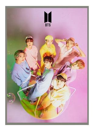 Постер плакат bts bangtan boys butter 42х29 см а3 (poster_0512)