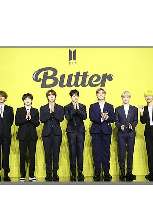 Постер плакат bts bangtan boys butter 42х29 см а3 (poster_0416)
