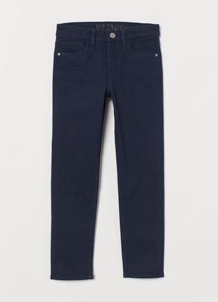 Штани з твілу slim fit h&m