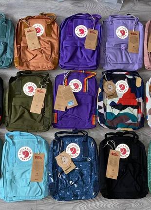 Рюкзак fjallraven kanken mini 7л фьялравен канкен міні6 фото