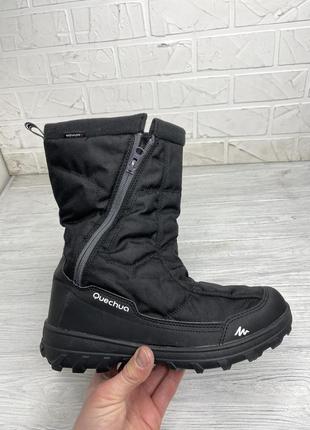 Чоловічі зимові чоботи quechua waterproof1 фото