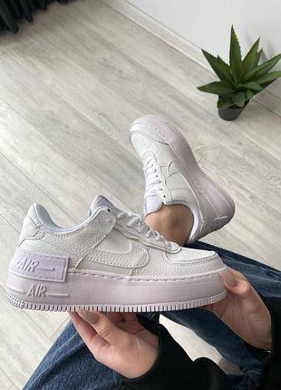 Nike air force white женские кроссовки найк аир форс белые9 фото