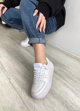 Nike air force white женские кроссовки найк аир форс белые7 фото