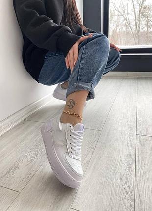 Nike air force white женские кроссовки найк аир форс белые8 фото