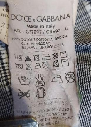 Оригінальна рубашка dolce & gabbana gold7 фото