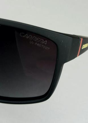Carrera стильные мужские солнцезащитные очки черные с градиентом поляризированные9 фото
