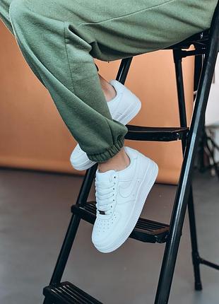 Nike air force white женские кроссовки найк аир форс белые