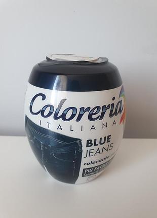 Краска для одежды coloreria italiana синие джинсы 350 грам