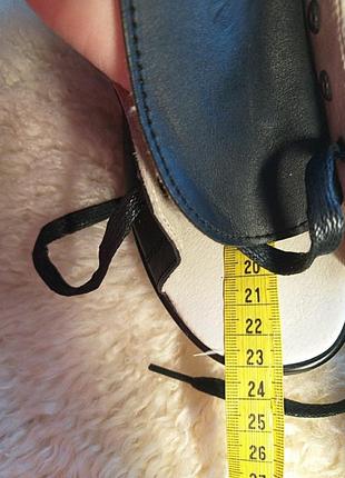 Rathgeber bioform  medical германия  чёрные ортопедические кожаные босоножки на шнурках 35-36 размер 23см.6 фото