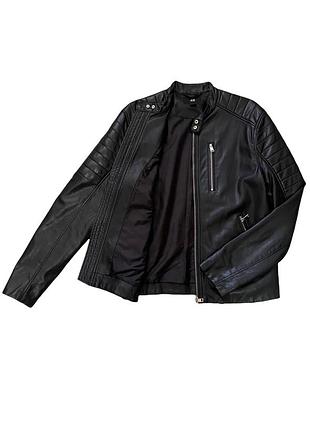 Куртка кожанка h&m