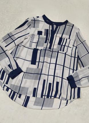 Блуза next з довгим рукавом подовжена ззаду