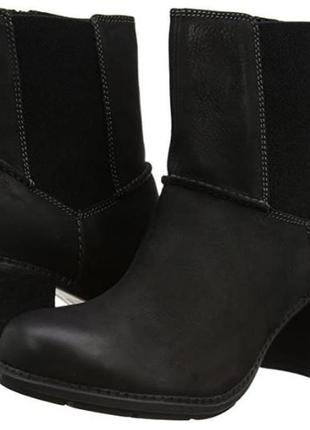 Clarks кожаные женские деми ботинки р.40, 41, 41.5 оригинал
