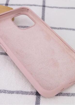 Розпродаж🔥оригінал матовий чохол silicone case protective на iphone 13 pro, силіконовий бампер на айфон 13 про6 фото