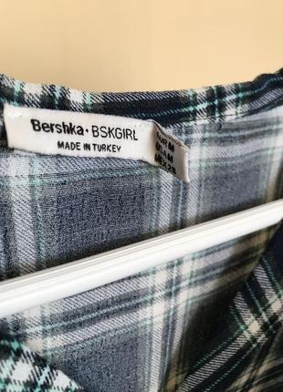 Сорочка в клітинку bershka3 фото