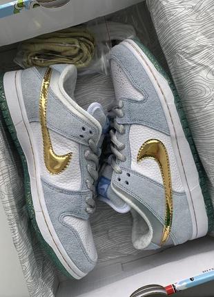 Кроссовки кеды nike sb dunk low sean cliver