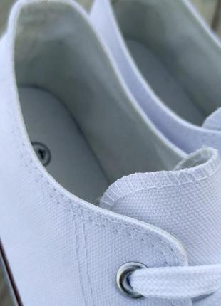 Білі кеди кросівки сліпони мокасини з гумовим носком4 фото