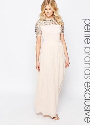 Шифоновое платье макси maya petite