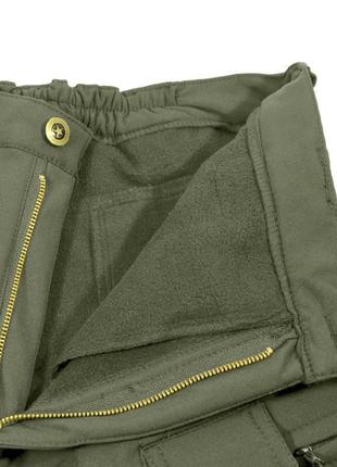 Тактичні штани pave hawk ply-15 green 3xl утеплені формені штани військові армійські3 фото