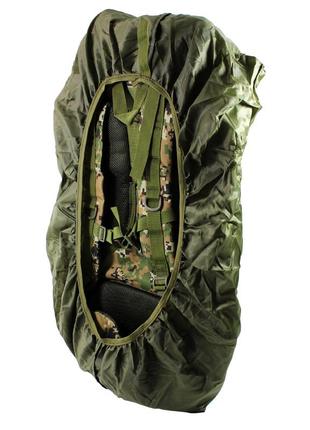 Рюкзак туристичний aokali outdoor a21 65l camouflage green4 фото