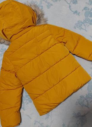 Тёплая зимняя куртка- парка primark, размер 128.2 фото